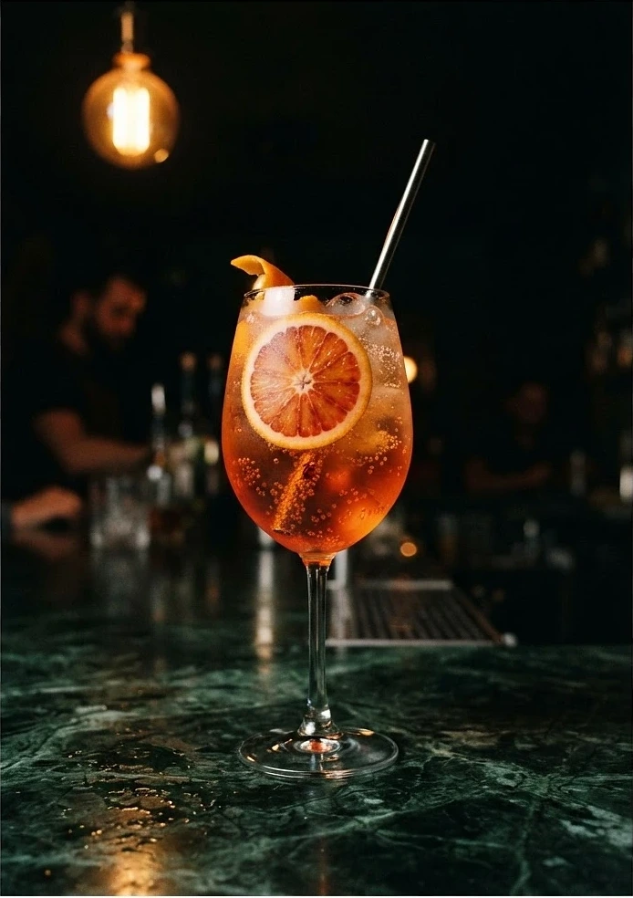 Cocktail pairing for Blood Orange Chili